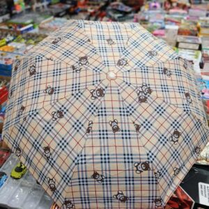 چتر عروسکی سایز بزرگ تاشو نیمه اتومات